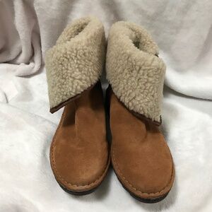 Clarks Somerset Women's Brown Suede Ankle Boot Size 9